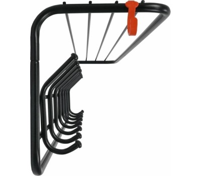 Вешалка настенная ЗМИ с полкой 100 Черная ВСП 169