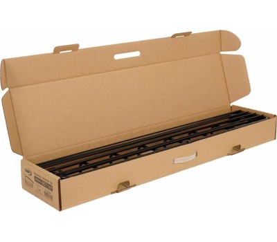 Вешалка настенная ЗМИ с полкой 100 Черная ВСП 169