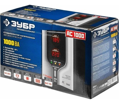 Стабилизатор ЗУБР 59375-1 1000ВА