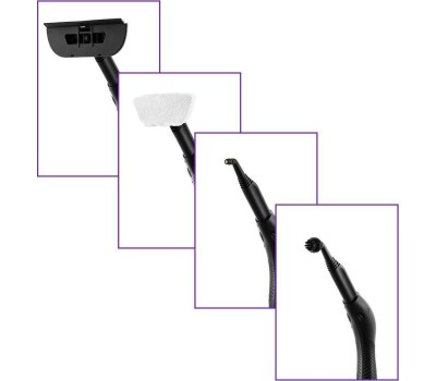 Пароочиститель KITFORT КТ-9102-3 черный/бирюзовый