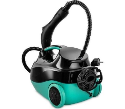 Пароочиститель KITFORT КТ-9102-3 черный/бирюзовый