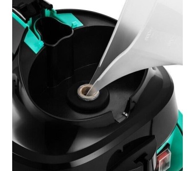 Пароочиститель KITFORT КТ-9102-3 черный/бирюзовый