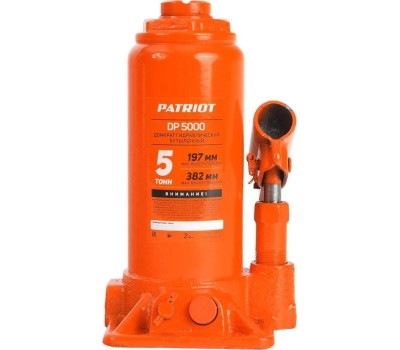 Домкрат PATRIOT 770000050 Домкрат бутылочный DB 5000 5T