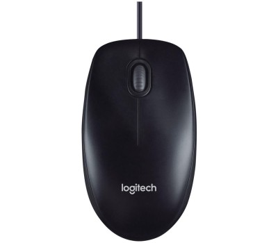LOGITECH Мышь M90 черный оптическая (1000dpi) USB (2but)