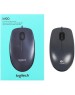 LOGITECH Мышь M90 черный оптическая (1000dpi) USB (2but)