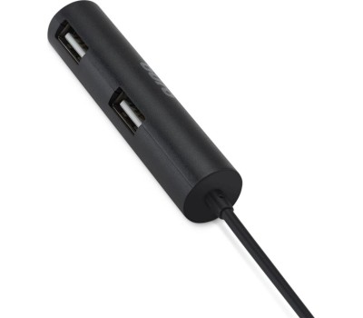 BURO Разветвитель USB 2.0 BU-HUB4-0.5R-U2.0 4порт. черный