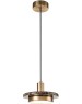 ESCADA 10260/1 LED*12W Brass/Brown marble