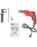 Дрель ударная EDON DL-1137 черный/красный 8445 1100Вт