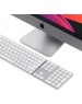Блок клавиатуры SATECHI Беспроводной блок клавиатуры Aluminum Extended Keypad. Цвет серебряный