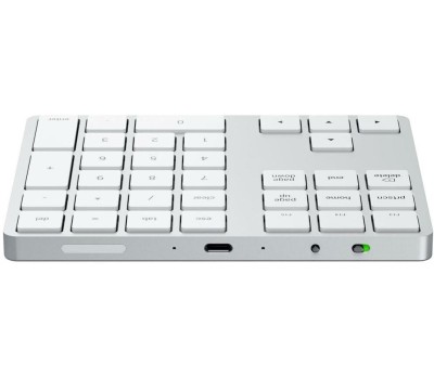 Блок клавиатуры SATECHI Беспроводной блок клавиатуры Aluminum Extended Keypad. Цвет серебряный