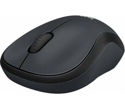 LOGITECH Мышь беспроводная Silent M220, радио, оптическая, USB, 1000dpi, темно-серый [910-004878]