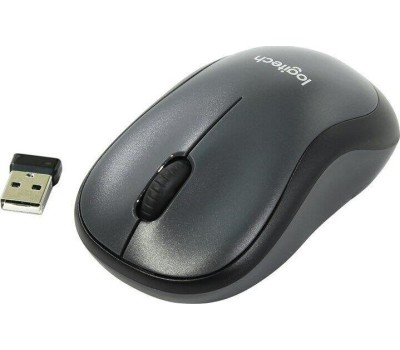 LOGITECH Мышь беспроводная Silent M220, радио, оптическая, USB, 1000dpi, темно-серый [910-004878]