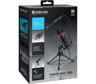 DEFENDER Микрофон FORTE GMC 300 USB 64631