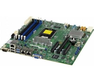 Материнская плата Supermicro MBD-X11SSL-F-(B) {C232 S1151 MATX BLK} OEM