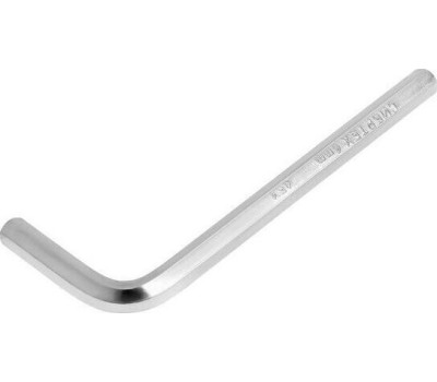 Ключ имбусовый СИБРТЕХ Ключ имбусовый HEX, 6 мм, 45x, закаленный, никель 12333