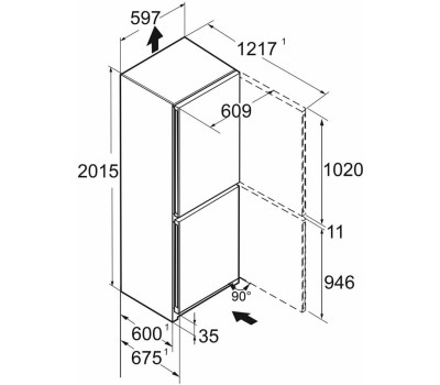 Холодильник LIEBHERR Холодильник CNsfd 5704-22 001