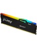 KINGSTON Память DDR5 8GB 5600MHz KF556C36BBEA-8 Fury Beast Black Expo RGB RTL Gaming PC5-44800 CL36 DIMM 288-pin 1.25В single rank с радиатором Ret