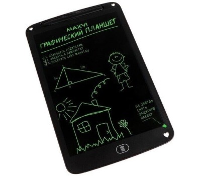 Планшет MAXVI LCD планшет для заметок и рисования MGT-03 black