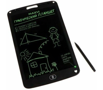 Планшет MAXVI LCD планшет для заметок и рисования MGT-03 black