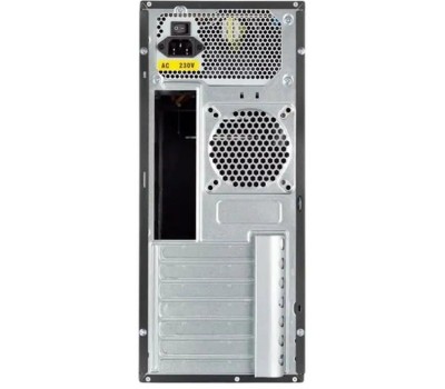 FOXLINE Корпус ATX FL-302-FZ450, Midi-Tower, 450Вт, черный