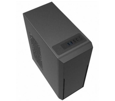 FOXLINE Корпус ATX FL-302-FZ450, Midi-Tower, 450Вт, черный