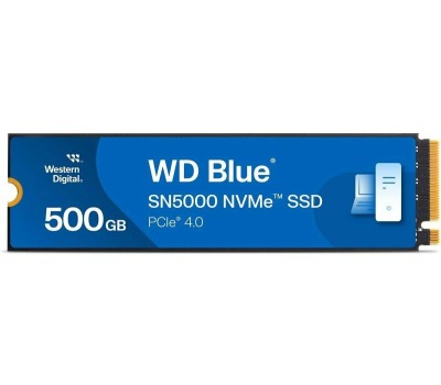 Твердотельный накопитель SSD WESTERN DIGITAL Твердотельный накопитель SSD Blue SN5000 WDS500G4B0E 500GB