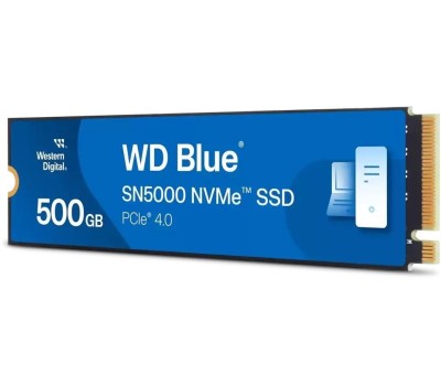 Твердотельный накопитель SSD WESTERN DIGITAL Твердотельный накопитель SSD Blue SN5000 WDS500G4B0E 500GB