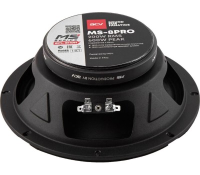 Автоакустика ACV MS-8PRO (SPL-Show акустика/СЧ 8