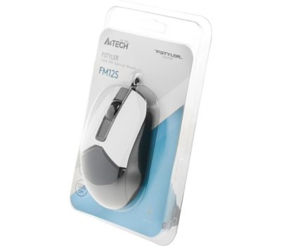 A4Tech FM12S Panda белый/черный