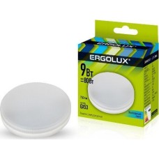 Лампочка светодиодная ERGOLUX (13515) LED-GX53-9W-GX53-4K
