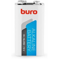 BURO Батарея Alkaline 6LR61 9V (1шт) блистер