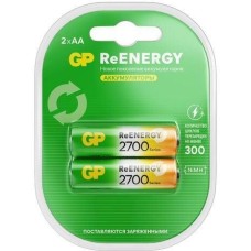Батарейка аккумуляторная GP 270AAHCRGY-2CRCB2, 2 шт. 2650мAч