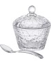 Сахарница LEFARD 691-104 N'ICE с пластик.ложкой 250мл 10*11,2см