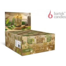Свеча BARTEK Золотой гинко (Golden Ginko) 150гр в стакане