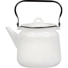 Чайник СТАЛЬЭМАЛЬ эмал 3,5л крем без рис