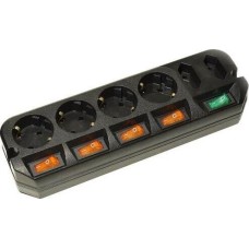 MOST Сетевой удлинитель A10, 1.6м, черный [ a10-ч 1.6м]