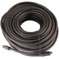 NONAME Кабель аудио-видео WH-111 HDMI (m)/HDMI (m) 30м. позолоч.конт. черный (10320)