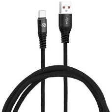 DIGMA Кабель USB Type-C (m) - USB (m), 2м, 3A, черный [dg-usba-с-2m-27w]