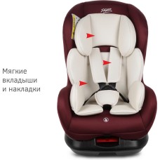 Детское автокресло SIGER УУД Наутилус Lux гр.0+/I, бархатный гранат