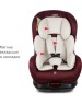 Детское автокресло SIGER УУД Наутилус Lux гр.0+/I, бархатный гранат