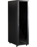 LANMASTER Шкаф коммутационный Business TWT-CBB-27U-6X8-G1 напольный, стеклянная передняя дверь, 27U, 600x800 мм
