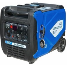 Генератор ТСС Бензиновый генератор SGG 5000ESi, 220 В, 5.5кВт, на колёсах с АКБ [060053]