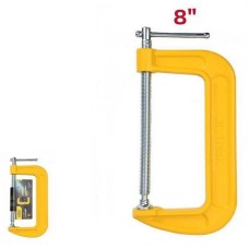 Струбцина DELI Струбцина G-образная усиленная DL-G208 высота зажима 200мм