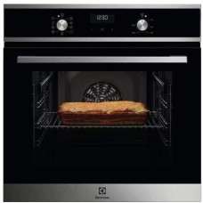 Духовой шкаф электрический ELECTROLUX Духовой шкаф электрический EOF5F50BX, 65л, дверца с 2 стеклами, нержавеющая сталь/черный