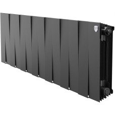 Радиатор ROYAL THERMO Радиатор биметаллический PianoForte 300 Чёрный - 14 секц