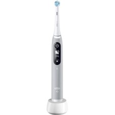 ORAL-B Электрическая зубная щетка iO Series 6 Grey Opal, насадки для щётки: 5 шт, цвет: серый [io_s6_grey opal]