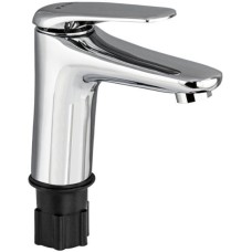 FABIA - Смеситель для раковины, шаровый, литой корпус, цвет ХРОМ. 9631