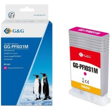 Картридж струйный G&G Картридж струйный GG-PFI031M PFI-031M пурп.пигм. (55мл) для Canon imagePROGRAF TM-240/340