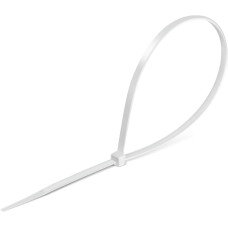 ЗУБР КС-Б1, 1.9 x 150 мм, нейлон РА66, 100 шт, белые, кабельные стяжки, Профессионал (309010-19-150)