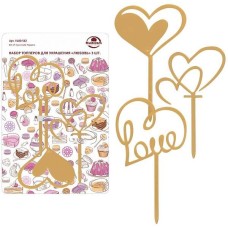 MULTIDOM Набор топперов для украшения 